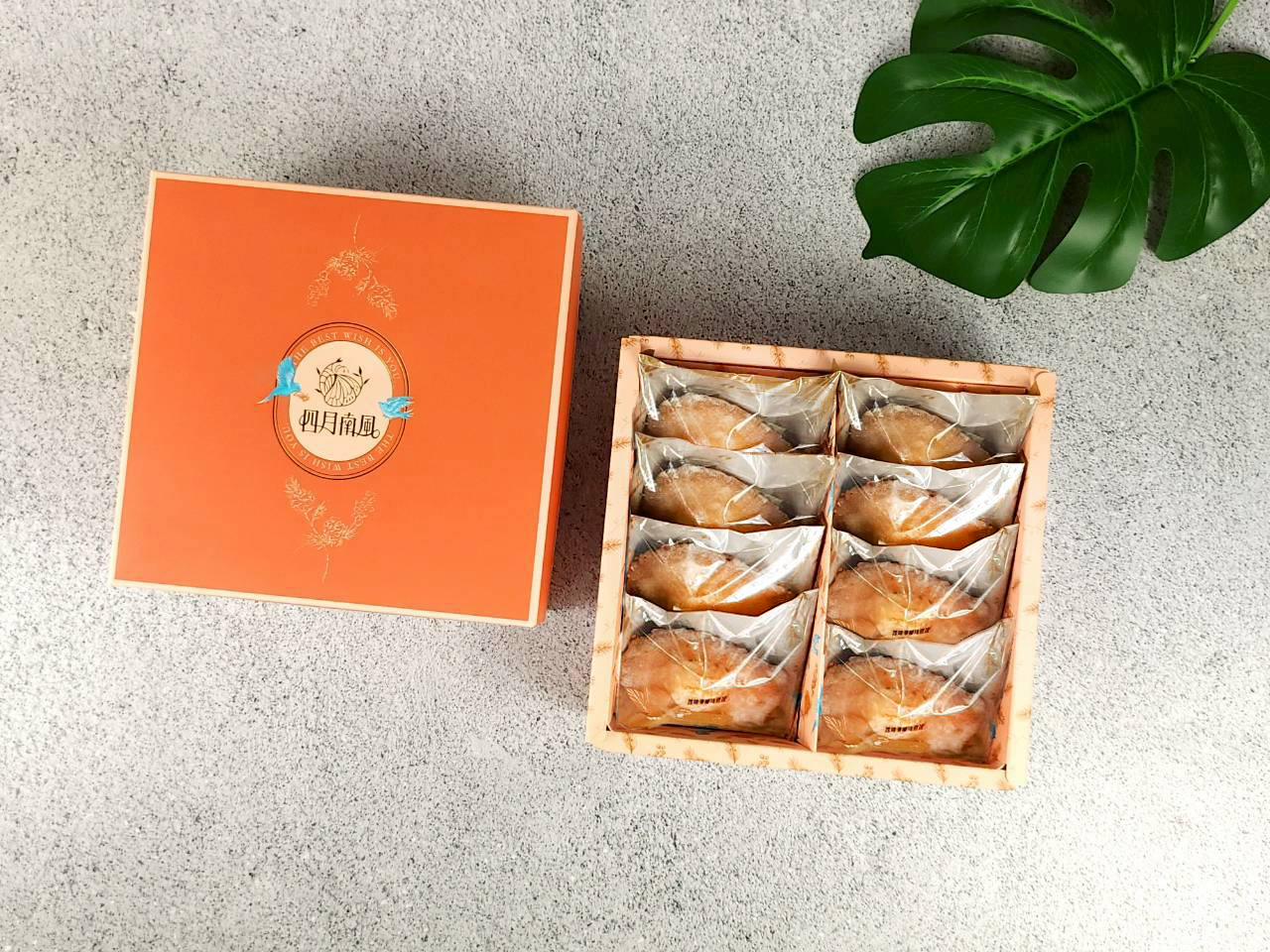 四月南風霜降檸檬瑪德蓮，檸檬糖霜酸甜交錯，鬆軟香甜